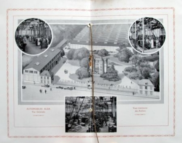 Alda Automobiles Fernand Charron Modelprogram 1920 Carbrochure (7902)